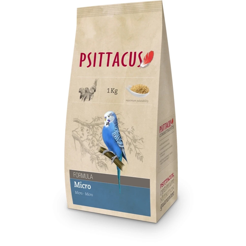 Daily food for lovebirds (micro)