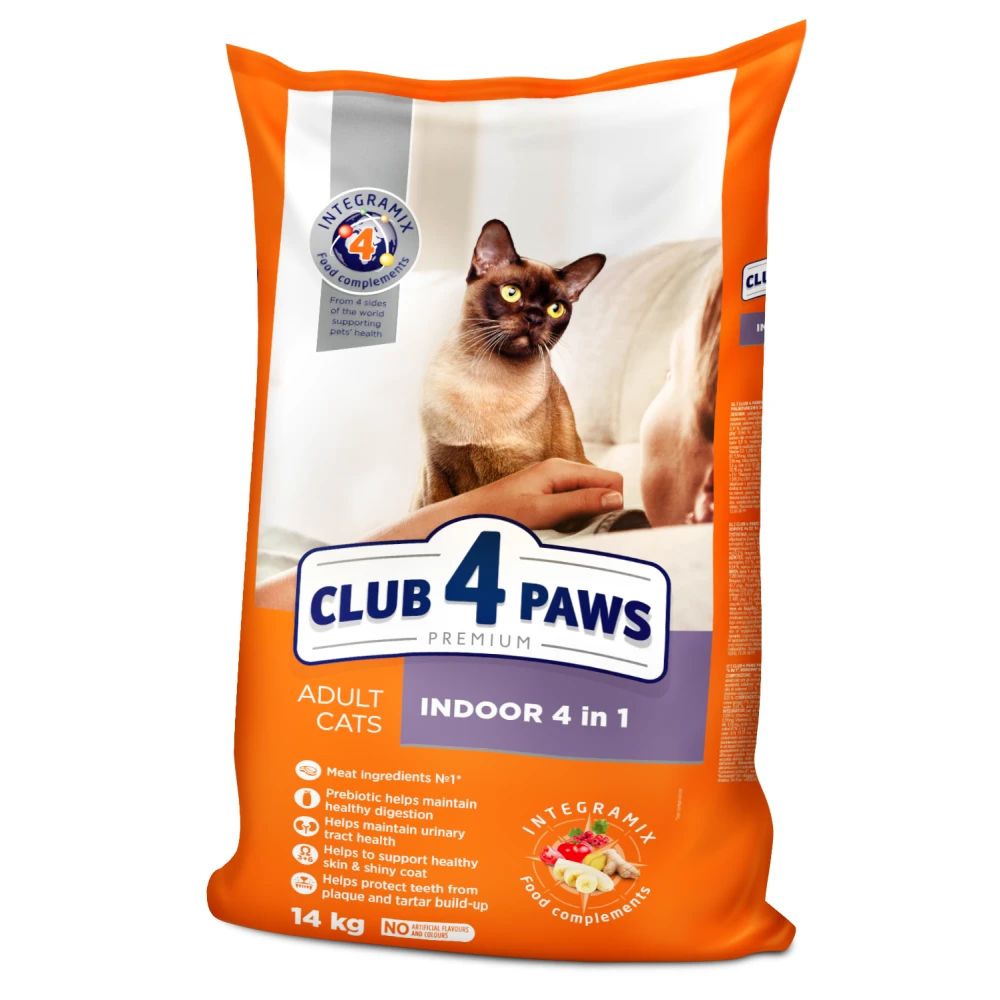 Club 4 Paws Dry Cat Food Indoor Chicken