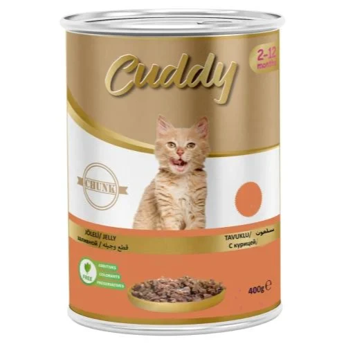 Cuddy Cat Food Purée 400g