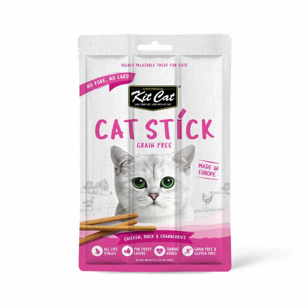 Cat Treats: Chicken Steak, Duck & Cranberry