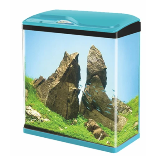 Medium fish tank with lighting and filter